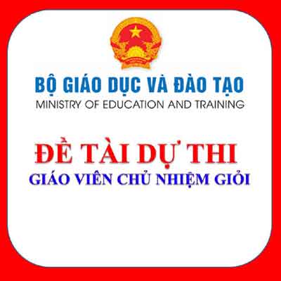 đề tài thi giáo viên chủ nhiệm giỏi