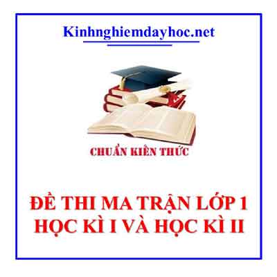 De Thi Lop 1