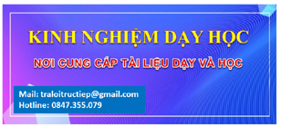Kinh nghiệm dạy học