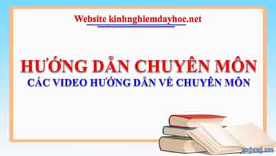 Huong Dan Chuyen Mon