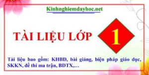 Tai Lieu Lop 1