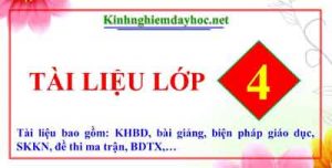 Tai Lieu Lop 4