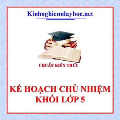 Ke Hoach Chu Nhiem Lop 5