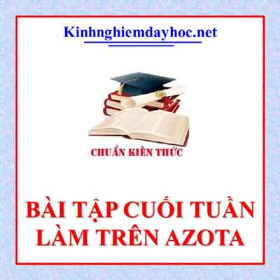 Bai Tap Cuoi Tuan